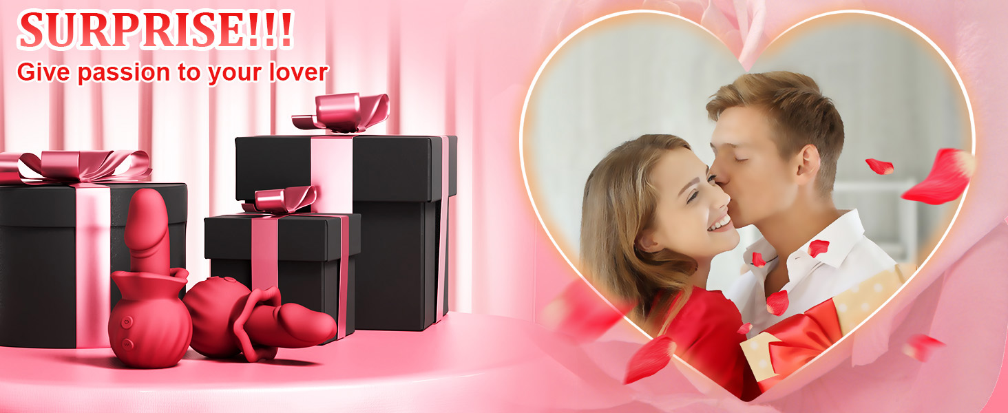 Wiggling dildo vibrator